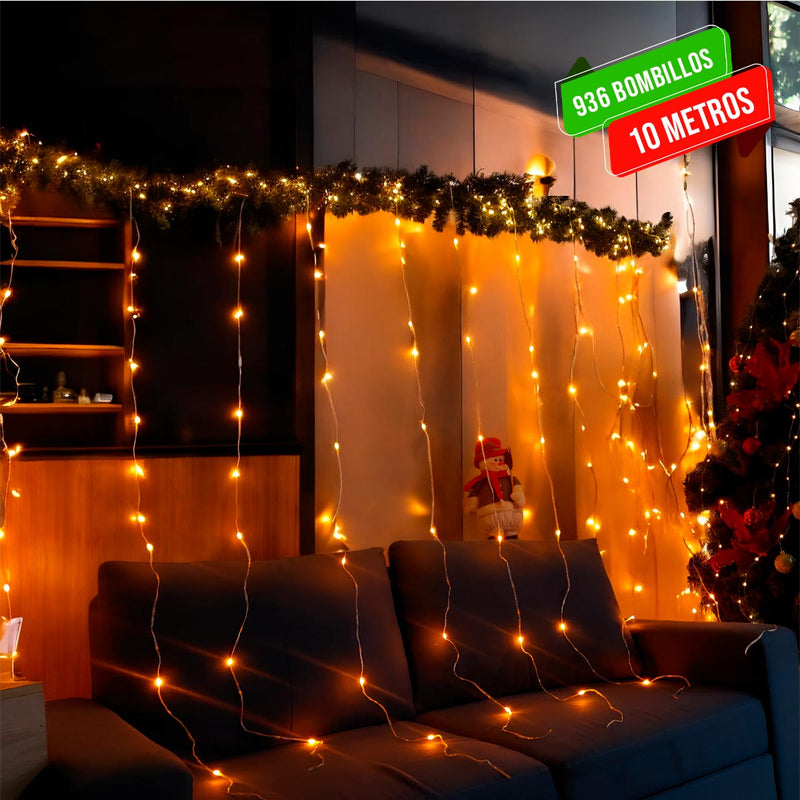 Cortina LED 9x2m Navidad 1791